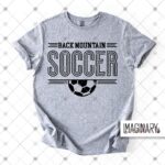 Back Mountain Soccer - Simple Logo - Choose Color - T-Shirt