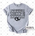 Back Mountain Soccer - Simple Logo - Choose Color - T-Shirt