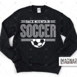 Back Mountain Soccer - Simple Logo - Choose Color - Crewneck