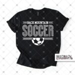 Back Mountain Soccer - Simple Logo - Choose Color - T-Shirt - Image 2