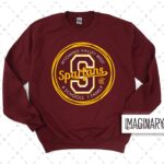 WVW Dana Street - One Family - Maroon Crewneck