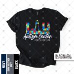 LIU T-Shirt - Autism Center - Choose Your Color