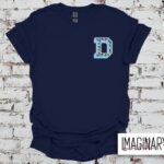 Dallas Mountaineers - Autism D Logo T-Shirt - Navy