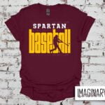 Spartan Baseball Player T-Shirt