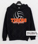 Tunkhannock Tigers Volleyball – Black Hoodie