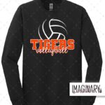 Tunkhannock Tigers Volleyball – Black Long Sleeve