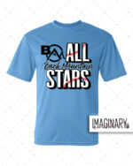 Back Mountain All Stars - Carolina Blue - Dri-fit T-Shirt
