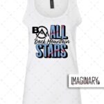 Back Mountain All Stars - Women's White Tank Top