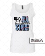 Back Mountain All Stars - Women's White Tank Top