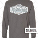 Lighthouse - Camo Patch - Charcoal Long Sleeve
