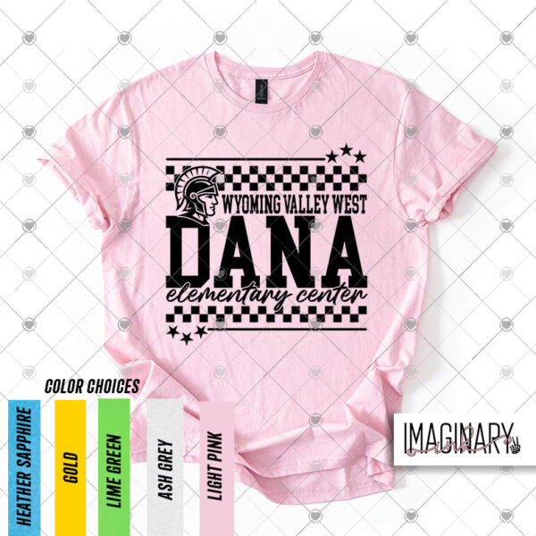 WVW Dana Street - Checkered Logo - Choose Your Color T-Shirt