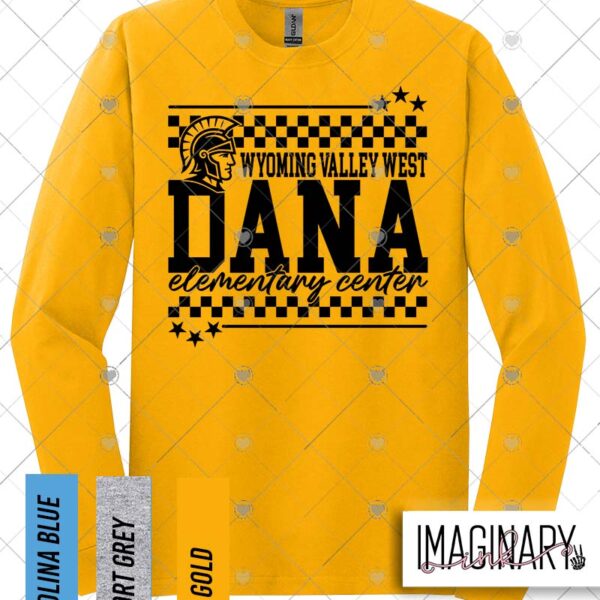 WVW Dana Street - Checkered Logo - Choose Your Color - Long Sleeve
