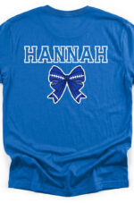 Swoyersville Sailors Cheerleading- CHEER - Royal Blue Dri-fit T-shirt - Image 2