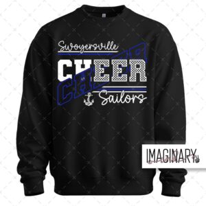 Swoyersville Sailors Cheerleading – Crossed Words – Crewneck