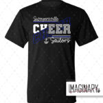 Swoyersville Sailors Cheerleading- Crossed Words - Dri-fit T-shirt