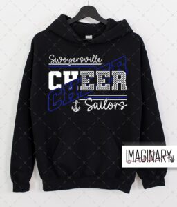 Swoyersville Sailors Cheerleading – Crossed Words – Hoodie