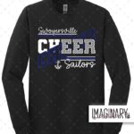 Swoyersville Sailors Cheerleading - Crossed Words - Long Sleeve