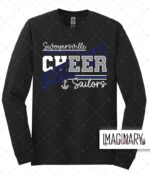 Swoyersville Sailors Cheerleading - Crossed Words - Long Sleeve