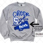 Swoyersville Sailors Cheerleading – Cheer Name - Sport Grey Crewneck