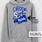 Swoyersville Sailors Cheerleading – Cheer Name - Sport Grey Hoodie