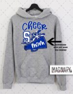 Swoyersville Sailors Cheerleading – Cheer Name - Sport Grey Hoodie