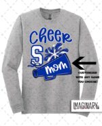 Swoyersville Sailors Cheerleading - Cheer Name - Sport Grey Long Sleeve