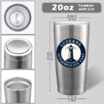 LIU Circle Logo - 20oz Tumbler with Lid