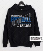Swoyersville Sailors Football – Crossed Words – Hoodie