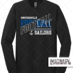 Swoyersville Sailors Football - Crossed Words - Long Sleeve