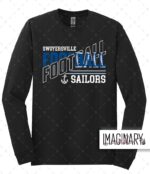 Swoyersville Sailors Football - Crossed Words - Long Sleeve