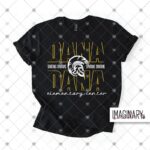 WVW Dana Street - Dana Word Art - Black T-Shirt