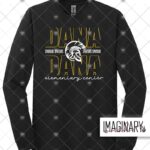 WVW Dana Street - Dana Word Art - Black Long Sleeve