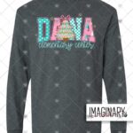 WVW Dana Street - Pastel Holiday - Dark Heather - Long Sleeve