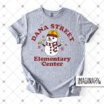WVW Dana Street - Snowman- Sport Grey T-Shirt