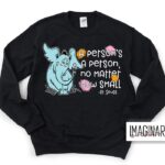WVW Dana Street - Dr. Seuss Day Black Crewneck