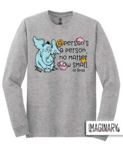 WVW Dana Street - Dr. Seuss Day Grey Long Sleeve Shirt