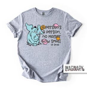 WVW Dana Street - Dr. Seuss Day Grey T-Shirt