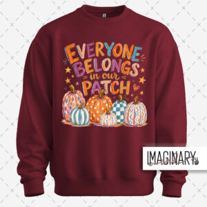Lighthouse - Everyone Belongs - Garnet Crewneck