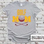 Spartans Golf - Golf Mom Design - Gray T-Shirt