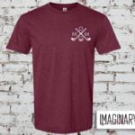 Spartans Golf - Golf Mom Design - Maroon T-Shirt