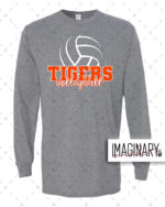 Tunkhannock Tigers Volleyball – Graphite Grey Long Sleeve