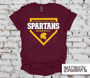 Spartans Home Plate T-Shirt