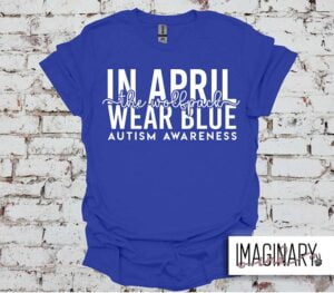 Wolfpack Autism Awareness Support T-Shirt