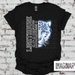 Lighthouse T-Shirt - Half Logo - Black