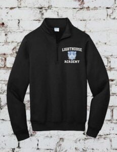 Lighthouse - Traditional - Black Quarter Zip