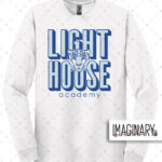 Lighthouse - Words - White Long Sleeve