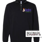 LLPT Logo - Halloween Quarter Zip - Black