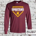 Spartans Home Plate Long Sleeve
