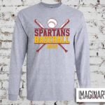 Spartans Baseball Bats Long Sleeve