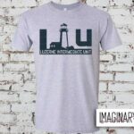 LIU - Logo and Words - Sport Grey T-Shirt